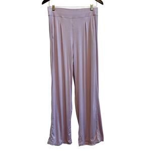 Dagsmejan Nattcool Sleep Tech Wide Leg Pajama Pants Lilac Sz M Cooling Stretchy